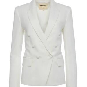 L’AGENCE Kenzie Double-Breasted Blazer – Size 6, NWT